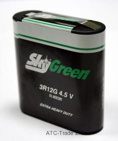 SKY Green 4,5 V lapos féltartós elem