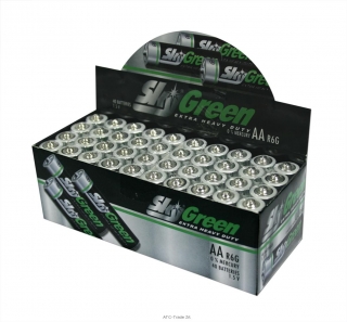SKY Green 1,5 V ceruza féltartós elem (10 csomag)