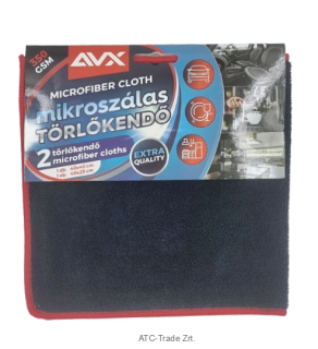 AVX mikroszálas törlőkendő szett, 2 db/szett 
